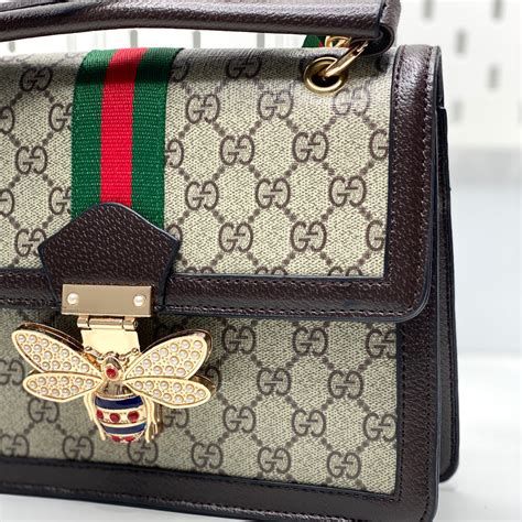 gucci mini bee bag|gucci bag with bee clasp.